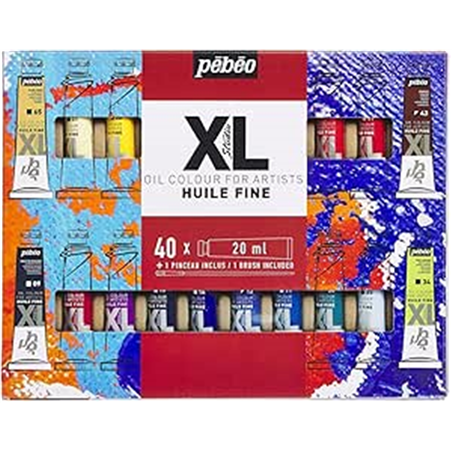 Astuccio Olio Fine Xl 40 Tubi 20 Ml Con Pennello