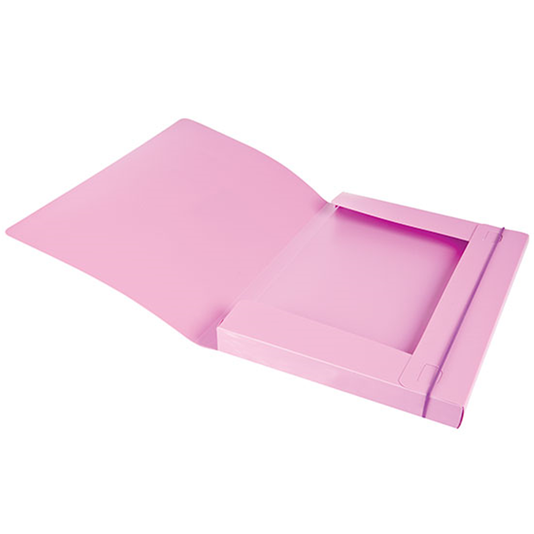 Cartella Pp D3.5 C/elastico Pastello Colori Assortiti — immagine 2