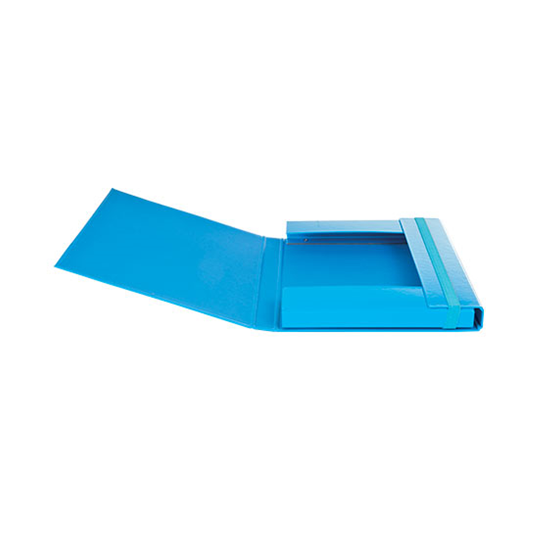 Cartella 800gr Cartoncino D.5 Con Elastico Colori Assortiti — immagine 2