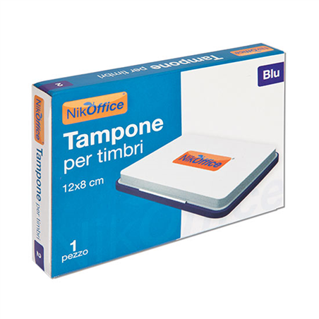 Cuscinetto Per Timbri 12x8 Blu