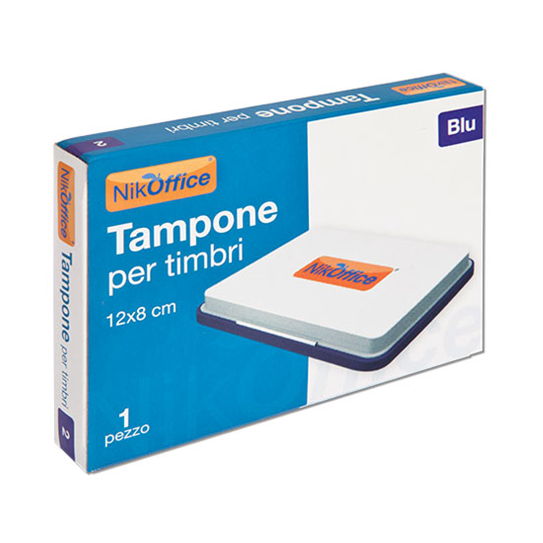 Cuscinetto Per Timbri 12x8 Blu