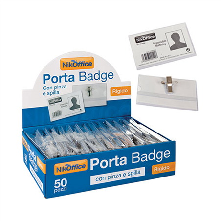 Portabadge Rigido 5,1x8,9 Cm