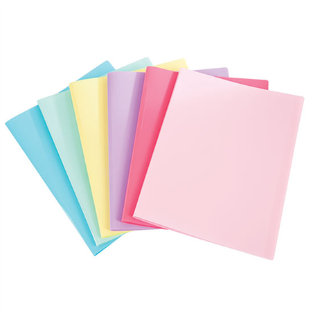 Portalistino 20 Buste Pastello Laccato Lucido Colori Assortiti