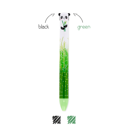Penna A Due Colori Click & Clack  Panda