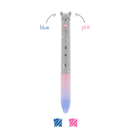 Penna A Due Colori Click & Clack  Kitty