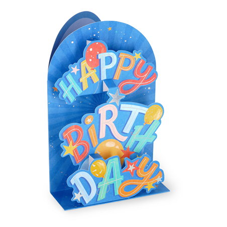 Biglietto Pop Up Happy Birthday
