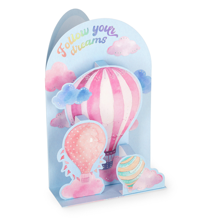 Biglietto Pop Up Air Balloon