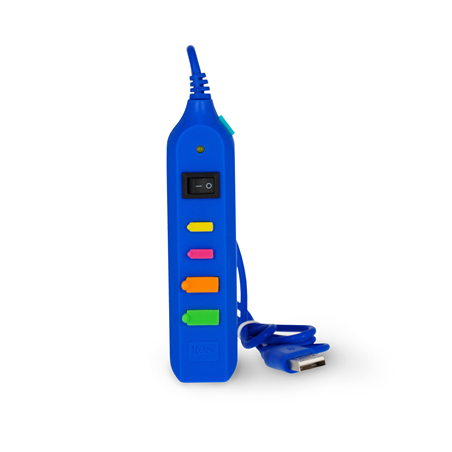 5-Port Usb Hub - Mini Usb Hub - Blue
