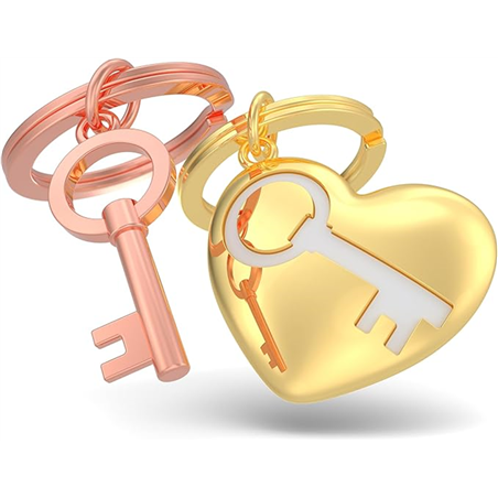 Portachiavi   La Chiave Del Cuore
