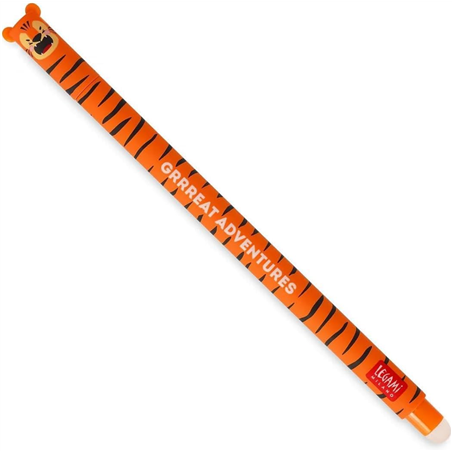 Penna Gel Cancellabile Tigre Inchiostro Arancio