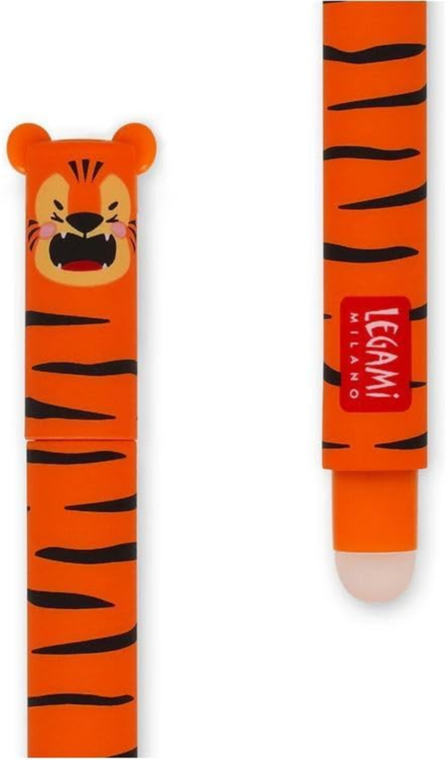 Penna Gel Cancellabile Tigre Inchiostro Arancio — immagine 3