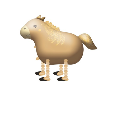 Palloncino Walking Buddie Foil Horse