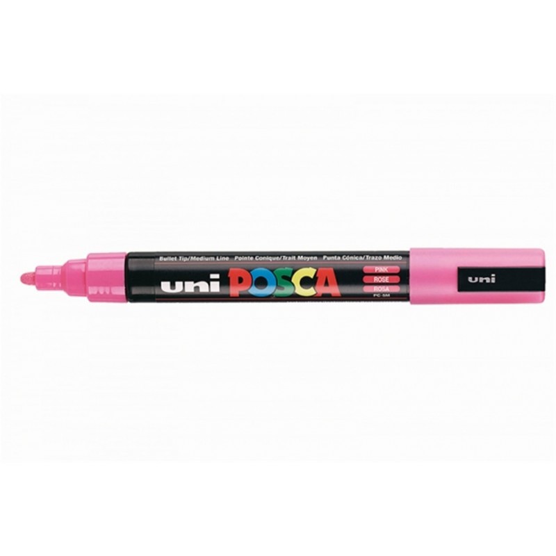 Uni - Middle Beks Marker Pc-5 M Rosa