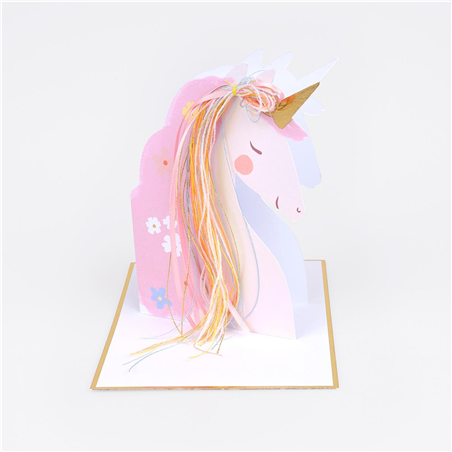 Biglietto Auguri Garland  Unicorn