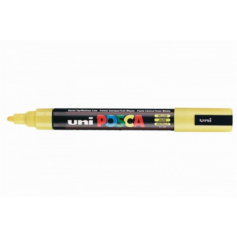 Uni - Middle Beks Marker Pc-5 M Yellow
