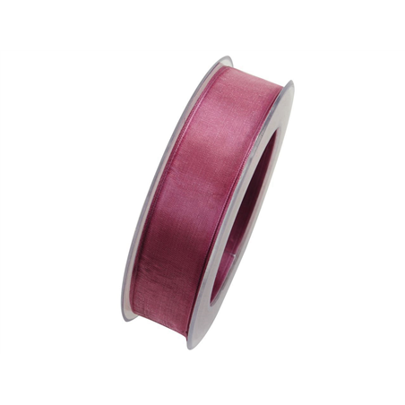 Nastro Infinity 25mm 20 Mt Organza Animato 22-Rosa Antico