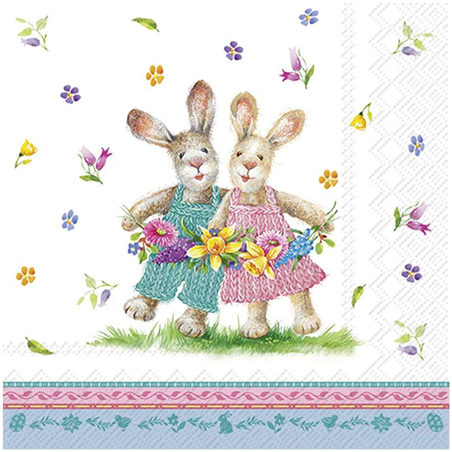 Tovagliolo 33x33 Pasqua Carta Dec. Spring Dance