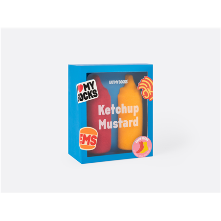 Calzini  Eatmysocks X2 Ketchup&mustard