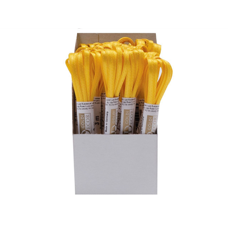 Nastro Doppio Raso 3mtx3mm 10-Giallo