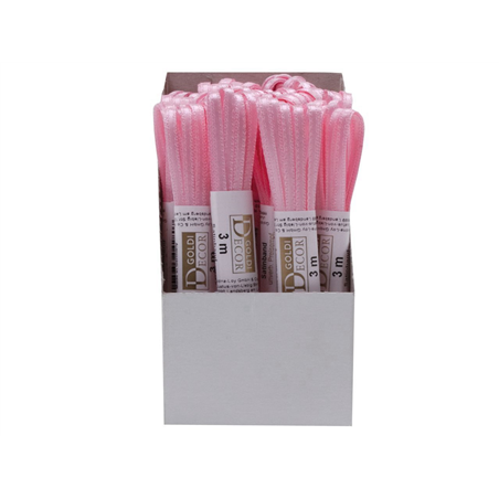 Nastro Doppio Raso 3mtx3mm 21-Rosa