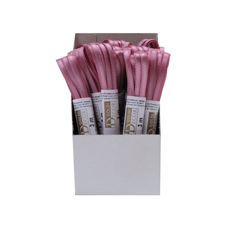 Nastro Doppio Raso 3mtx3mm 22-Rosa Antico