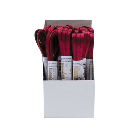 Nastro Doppio Raso 3mtx3mm 26-Bordeaux