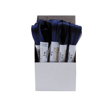 Nastro Doppio Raso 3mtx3mm 391-Blu Navy