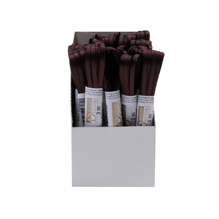 Nastro Doppio Raso 3mtx3mm 70-Marrone