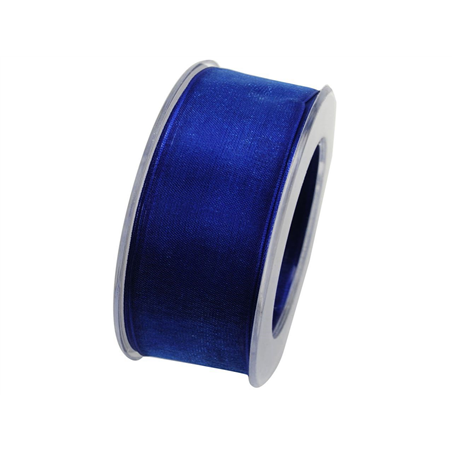 Nastro Infinity 40mm 20 Mt Organza Animato 35-Ultramarine