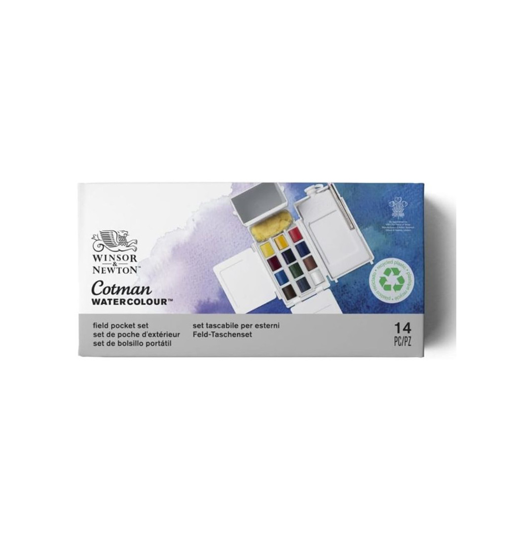 Set Field Da Viaggio Con 12 1/2 Godets Cotman — immagine 5