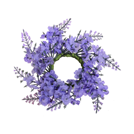 Coroncina Girocandela D09cm Lavanda