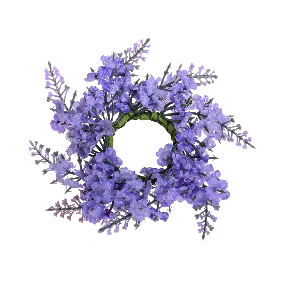 Coroncina Girocandela D09cm Lavanda