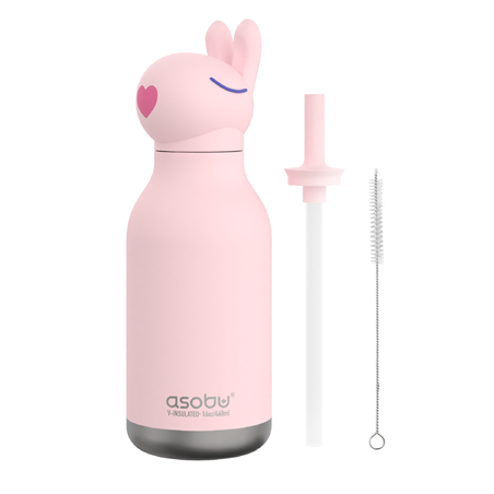 Borraccia Bestie 460ml Asobu Bubbles The Bunny
