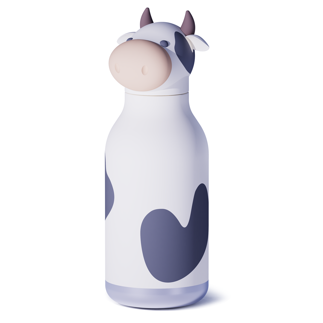 Borraccia Bestie 460ml Asobu Willow The Cow