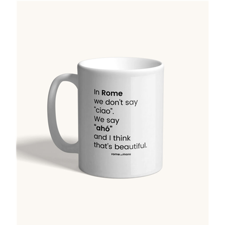 Tazza Ceramica  We Say Aho