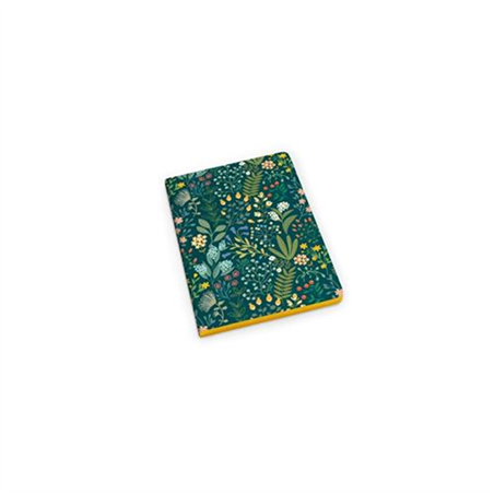 Taccuino A6 Copertina Morbida Bordo Oro 192pg Botanica