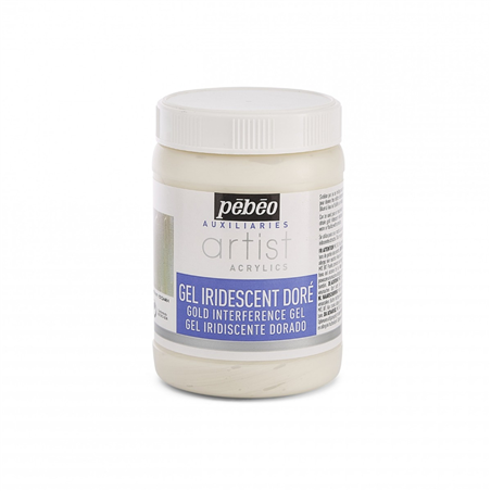 Gel Iridescente Dorato Artist Acrylics 250ml