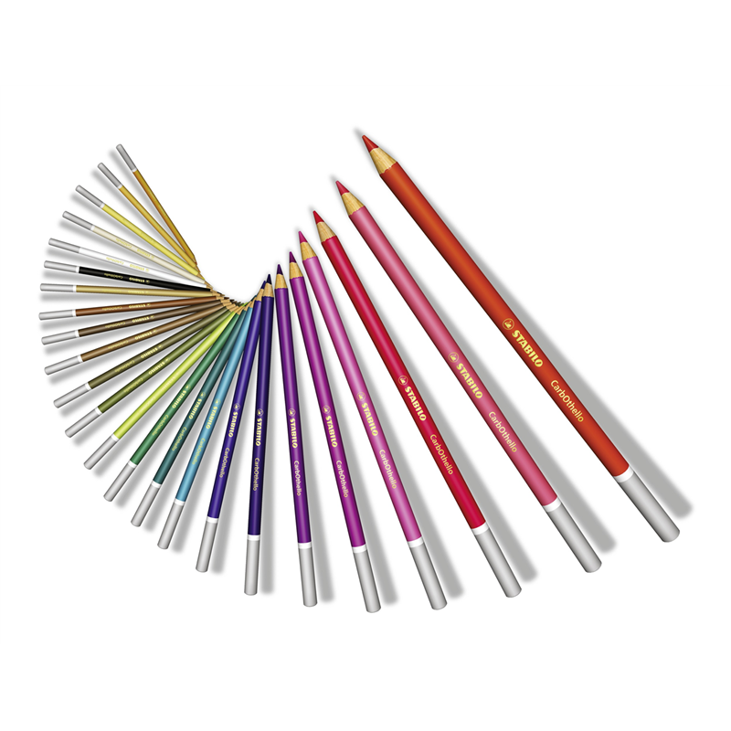 STABILO CarbOthello Metal Box Of 12 Assorted Colours — immagine 7