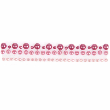 Tape Beads 1.9x50cm Rose'