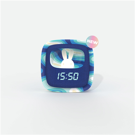 Billy Clock And Light Blue Waves