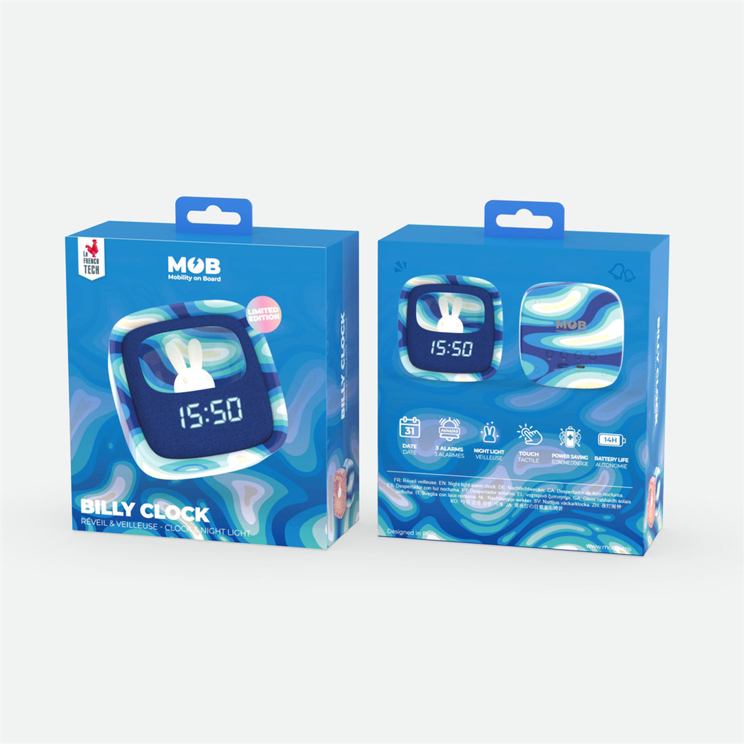 Billy Clock And Light Blue Waves — immagine 4