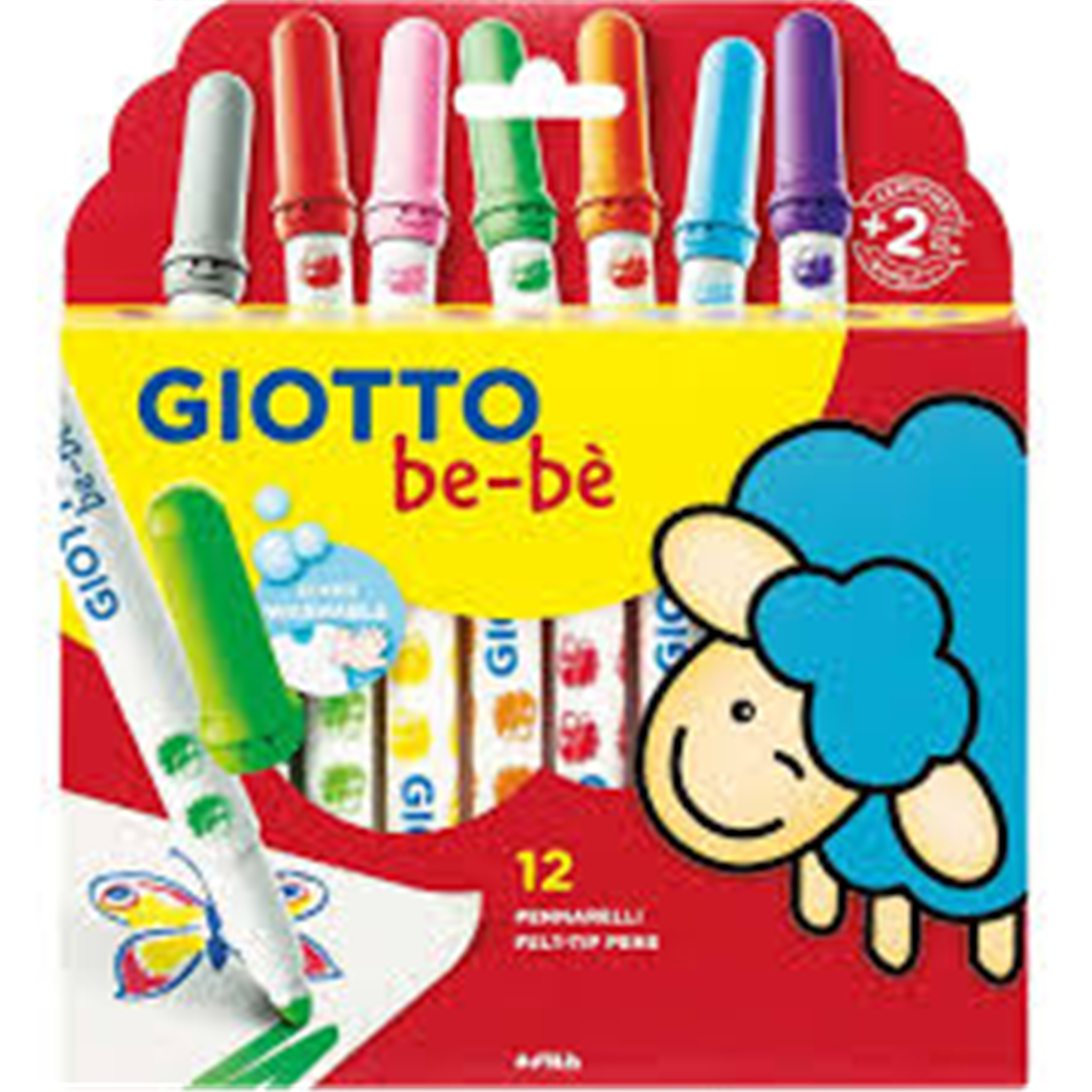 Astuccio 12 Superpennarelli Giotto Bebe'