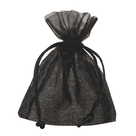 Bustina Organza Cm9xh12 Conf. 10 Pz Black