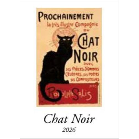 Calendario Artistico 24x34 Cm 2027 Chat Noir