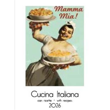 Calendario Artistico 24x34 Cm 2027 Cucina Italiana