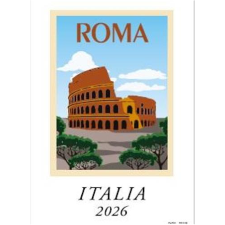 Calendario Artistico 24x34 Cm 2027 Italia