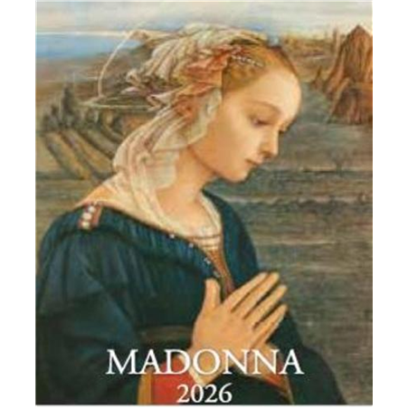 Calendario Artistico 13,5x17cm Da Tavolo 2027 Madonna
