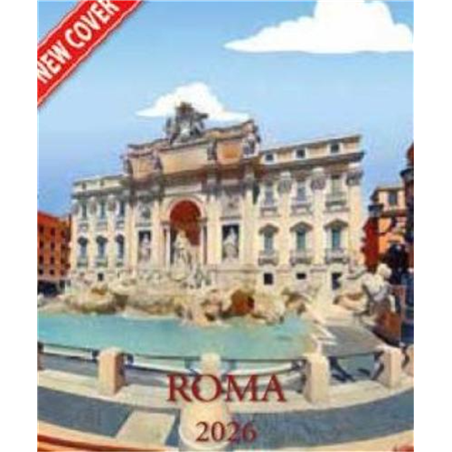 Calendario Artistico 13,5x17cm Da Tavolo 2027 Roma