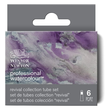 Set 6 Acquerelli Professional Tubo 5ml Set Revival