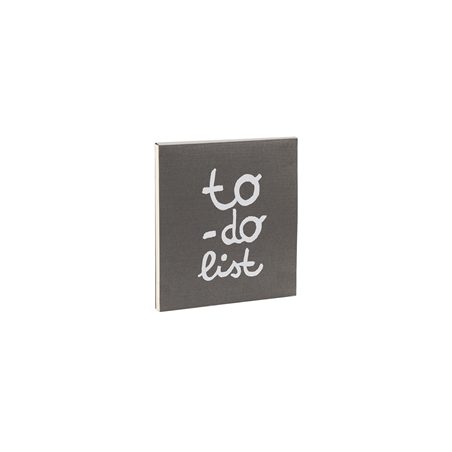 Blocco Notes 14x14 Cm. To Do List Antracite